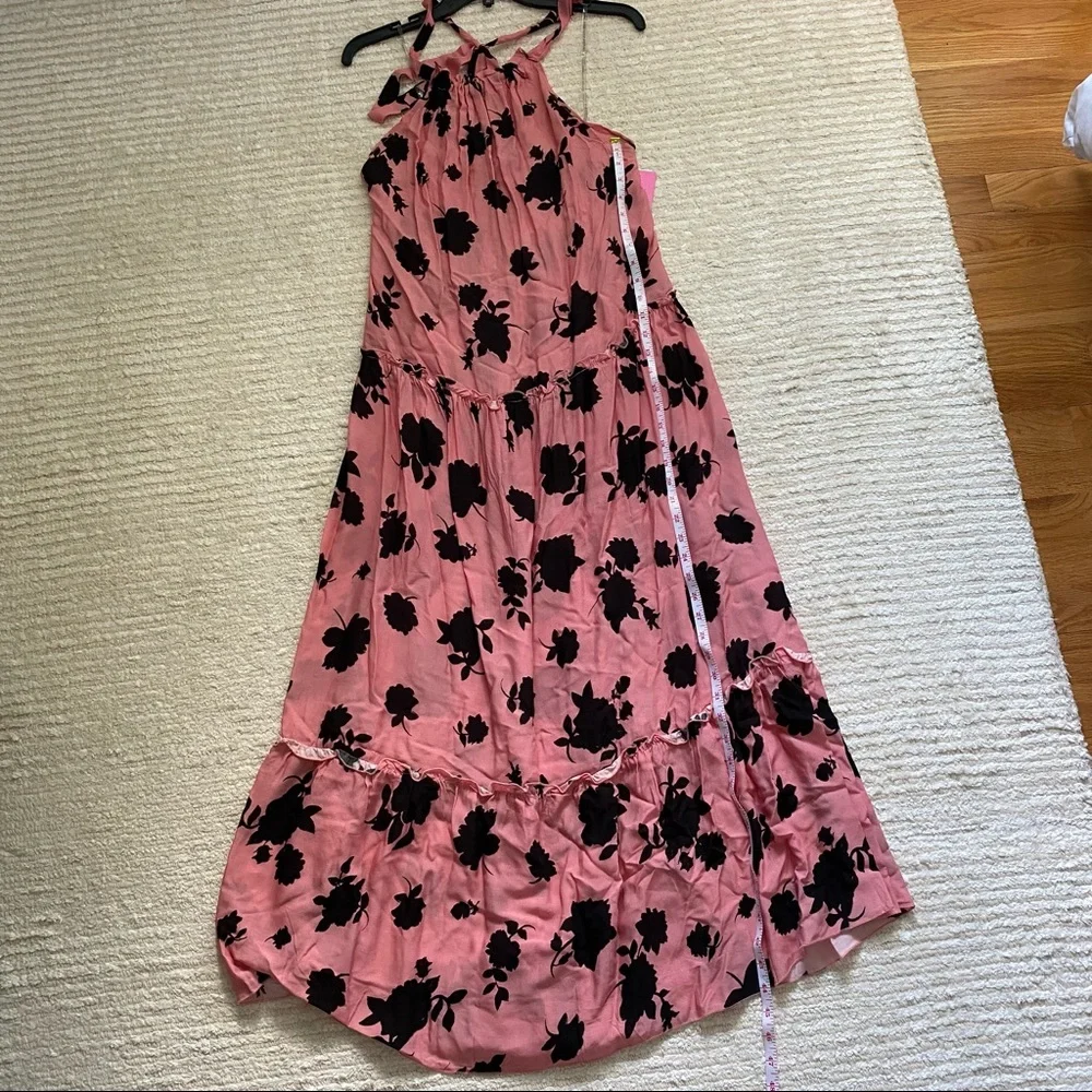 NWT Kate Spade pink maxi cover up dress